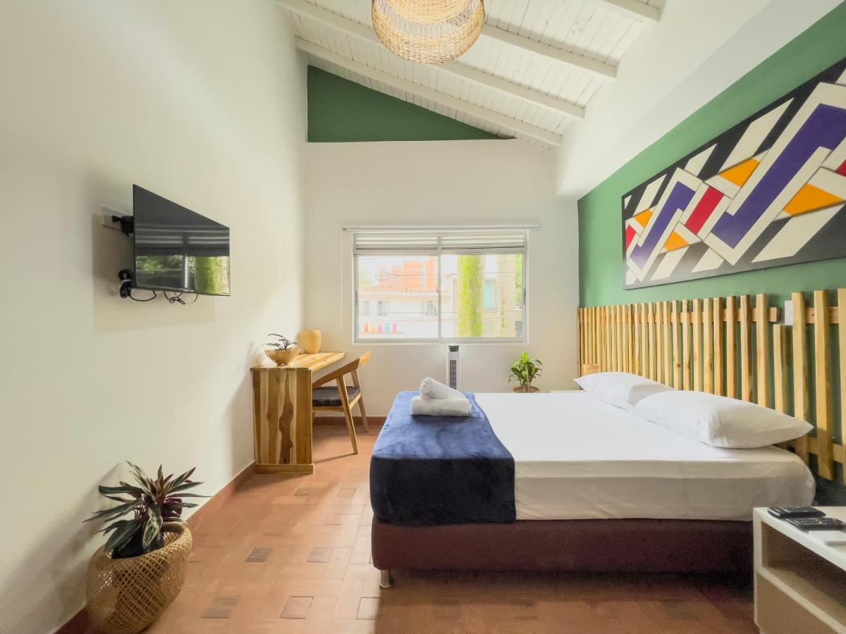 Hotel Casa Las Palmas メデジン エクステリア 写真